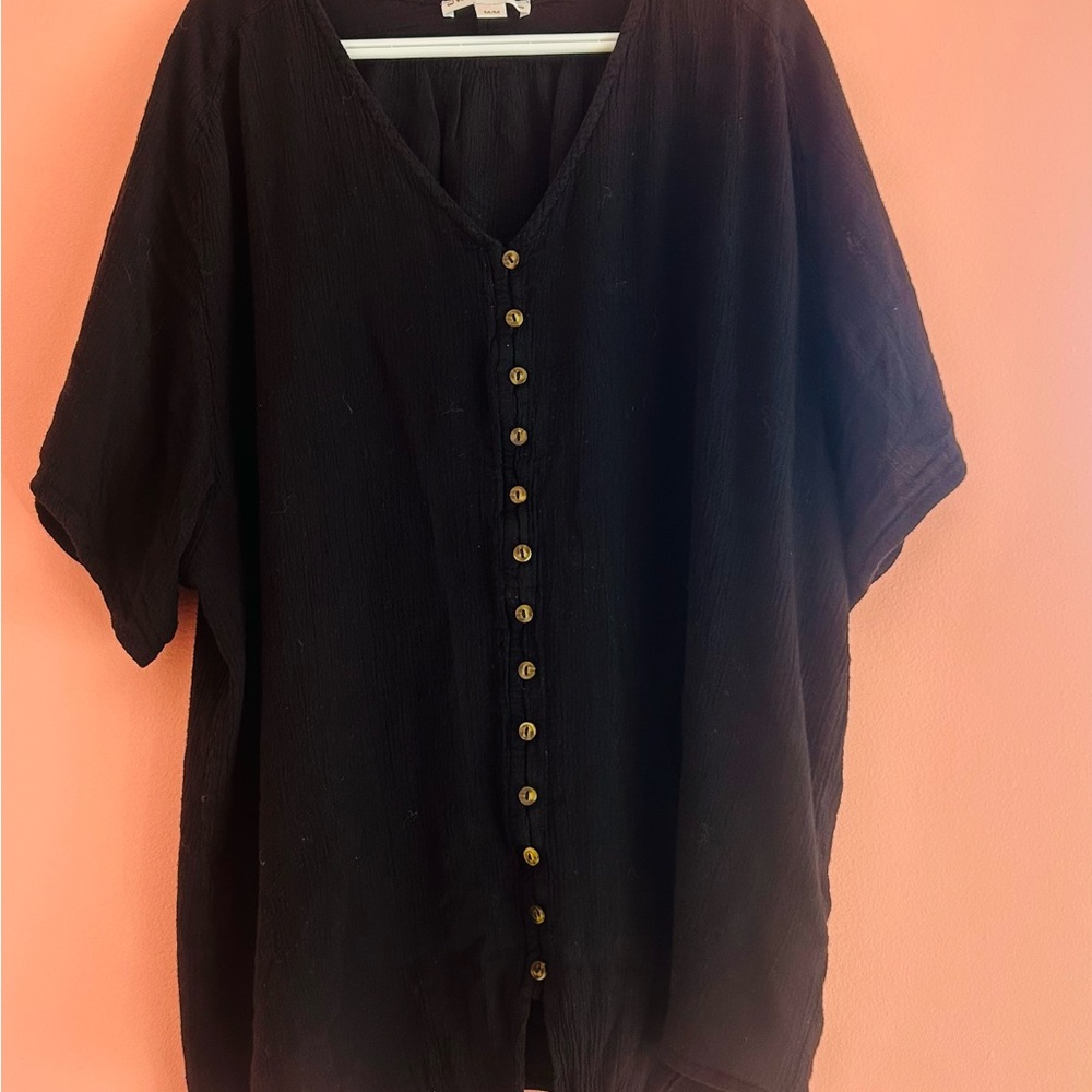 Set of 2 for $10- Warehouse One Women’s Black Top & Dress